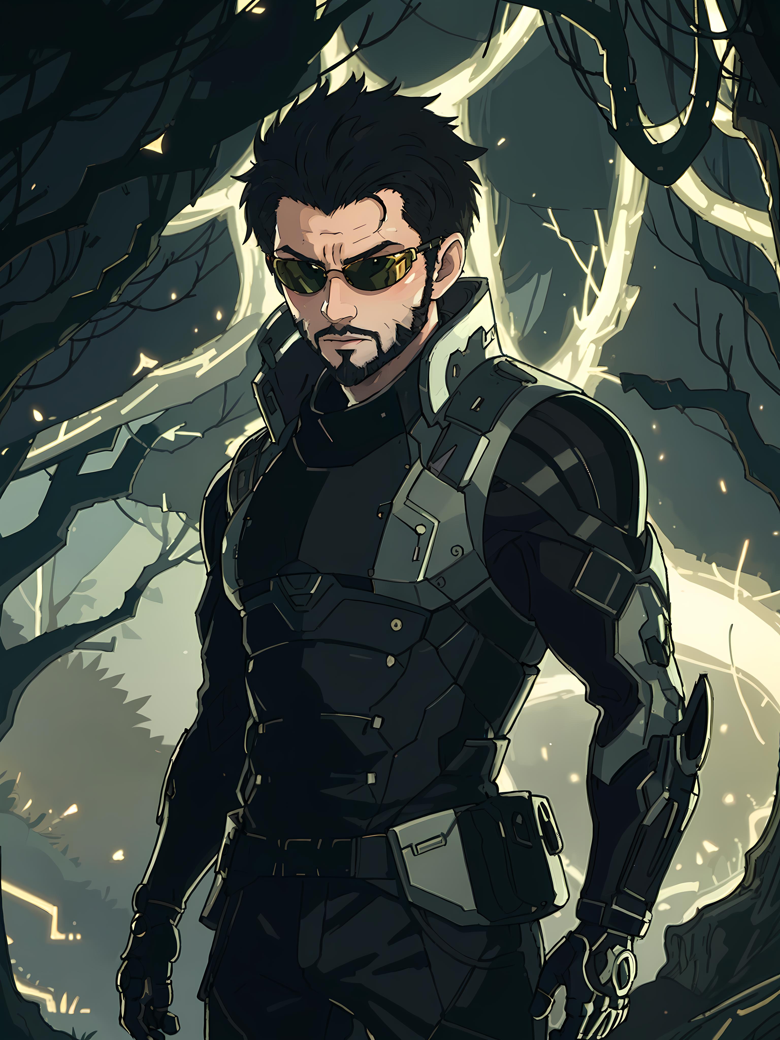 Adam Jensen (Deus Ex) LoRA image by Taloji