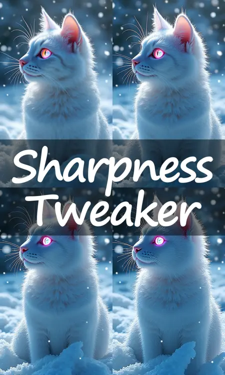 Sharpness Tweaker | Flux 锐度调节