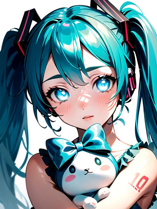 Hatsune Miku (with shiny eyes) image by Herrscher_AGGA2023