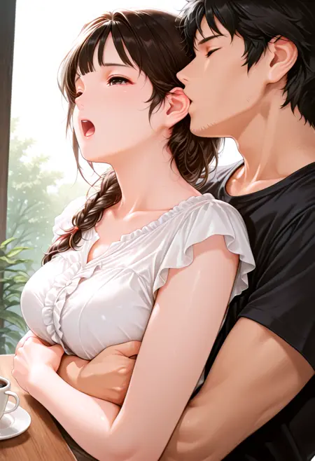 Ear caressing (Mouth caressing the ear)ー 耳をはむる