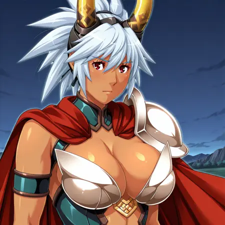 Marguerite Crane -  Kasshoku Kyonyuu no Onna Senshi Marguerite no Junan!?