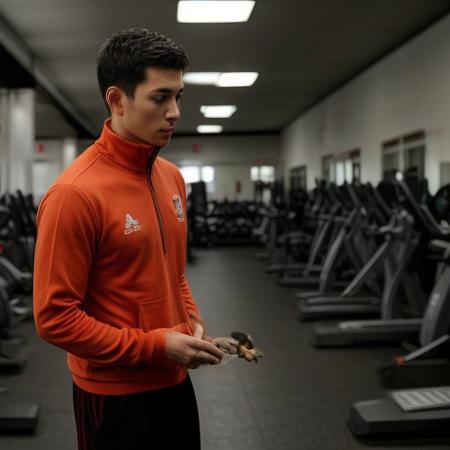 ducks at a gym
