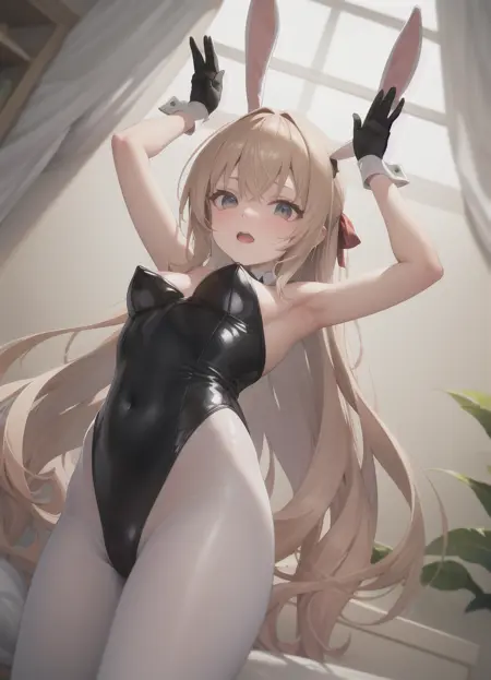 Bunny Ears Pose