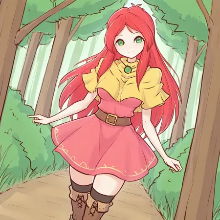 Red Witch (Headless Prisoner, Hero and Daughter, Moonlight Ghost)