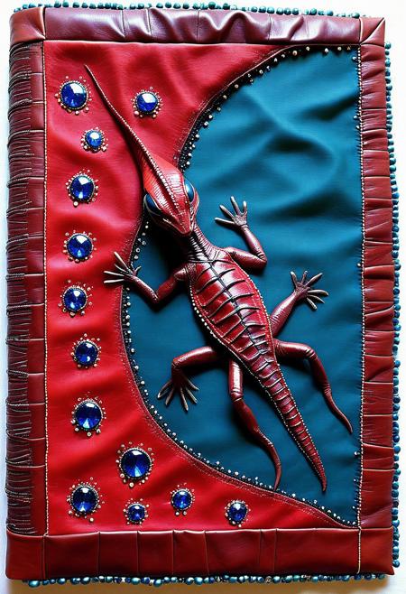a magic book bound in reptilian leather (cs-l3ath3r)