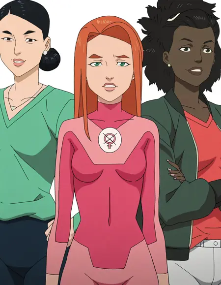 Invincible 3-Girl Pack (Debbie, Eve, Amber) LoRa