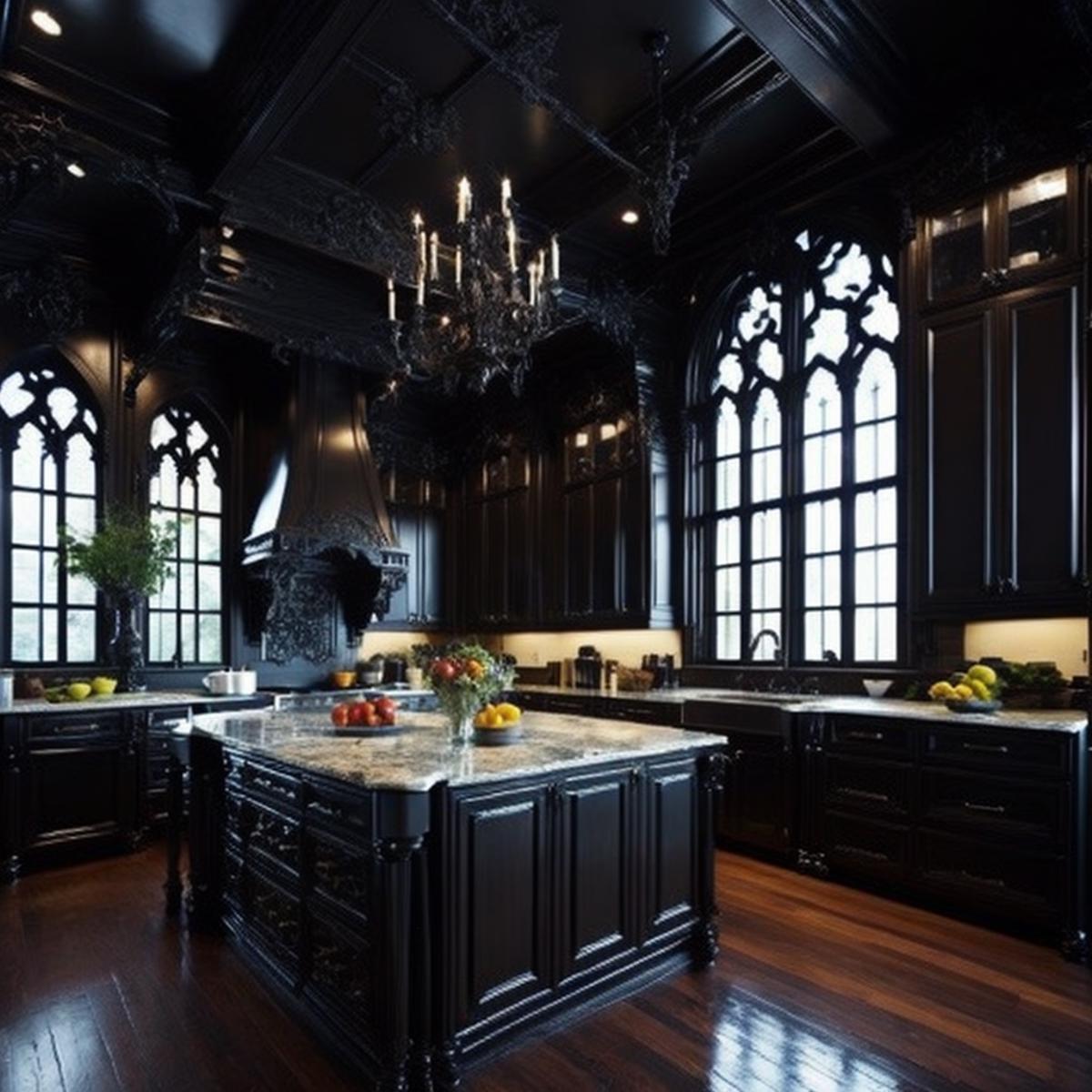 Gothic style interior design image by Sa_May