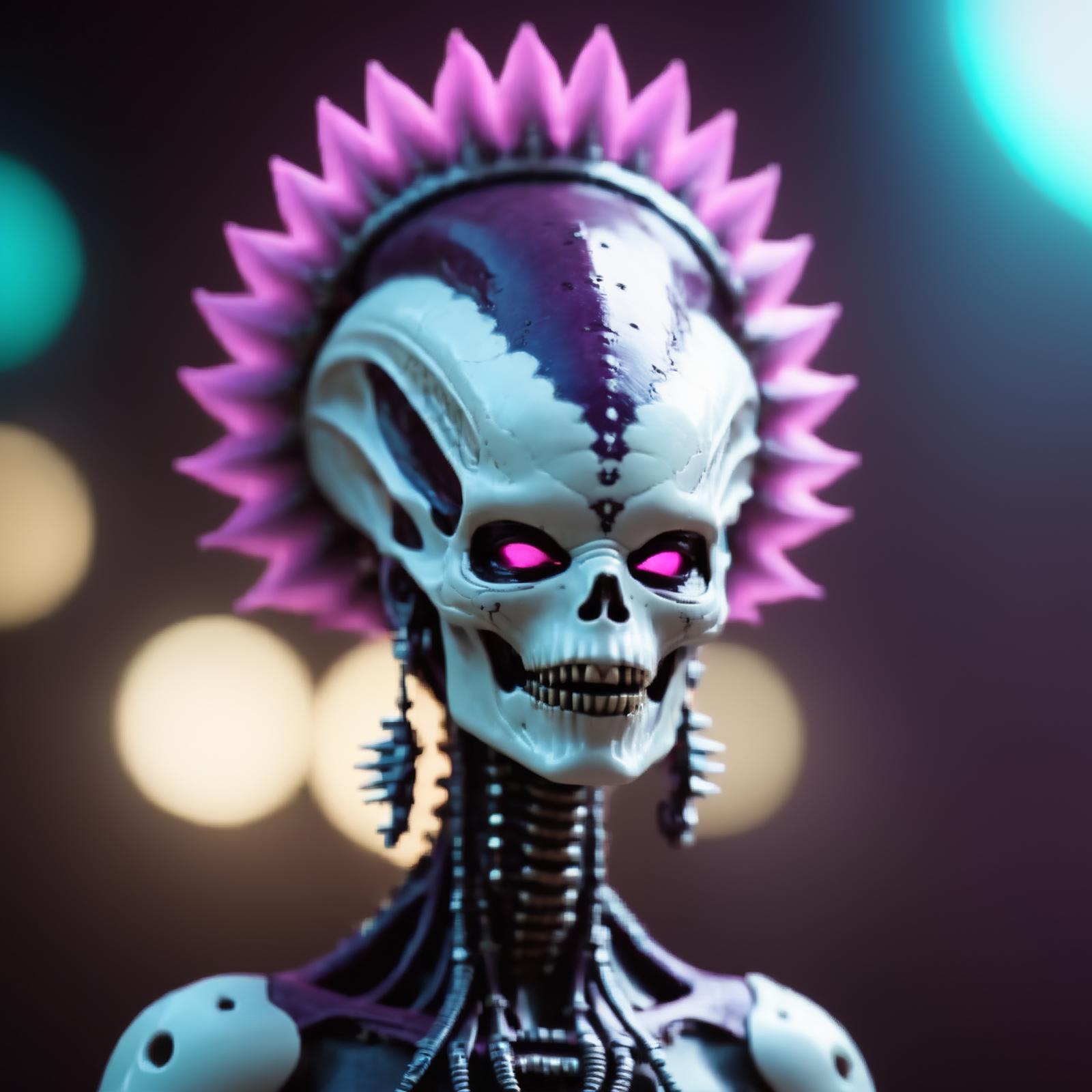 Alien God image by deep_synth