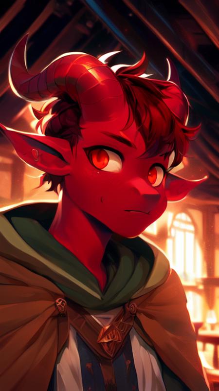 Tiefling Hermes image by SuperBolinha