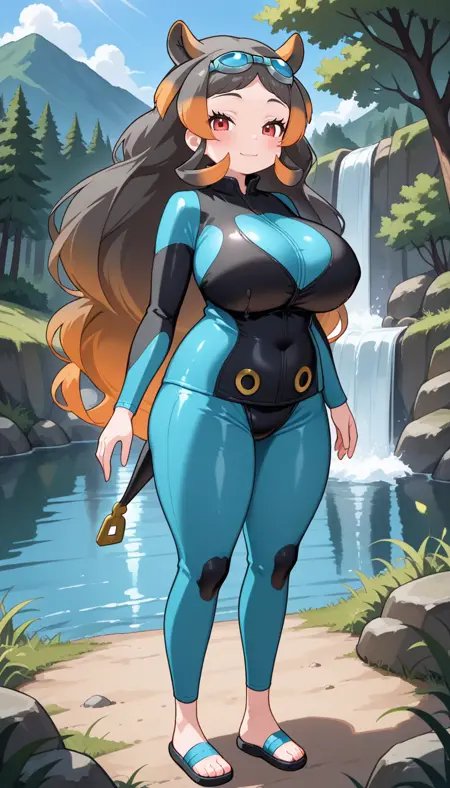 Hippopotamus Gorgops (Kemono Friends) / ゴルゴプスカバ (けものフレンズ) [Illustrious-XL]