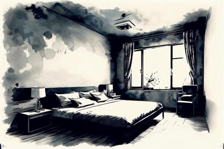 ink_style ,  room , <lora:InkStyle:1>   <lora:AliceOu:1>