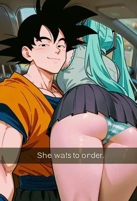 He wants to order | Meme Concept Pose | IllustriousXL and NoobAI