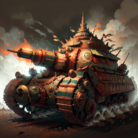 <lora:JavaPunkAI:.9> JavaPunkAI tank