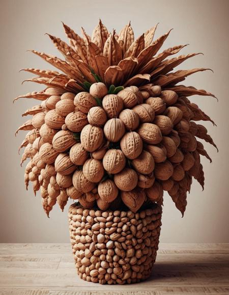 house plant nutstylesnut <lora:NutsNutsStyleXL:1>
