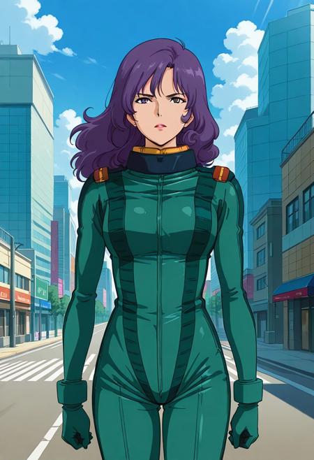 Rosamia Badam IL (Green pilotsuit)