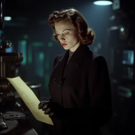 40s Technicolor Cyberpunk