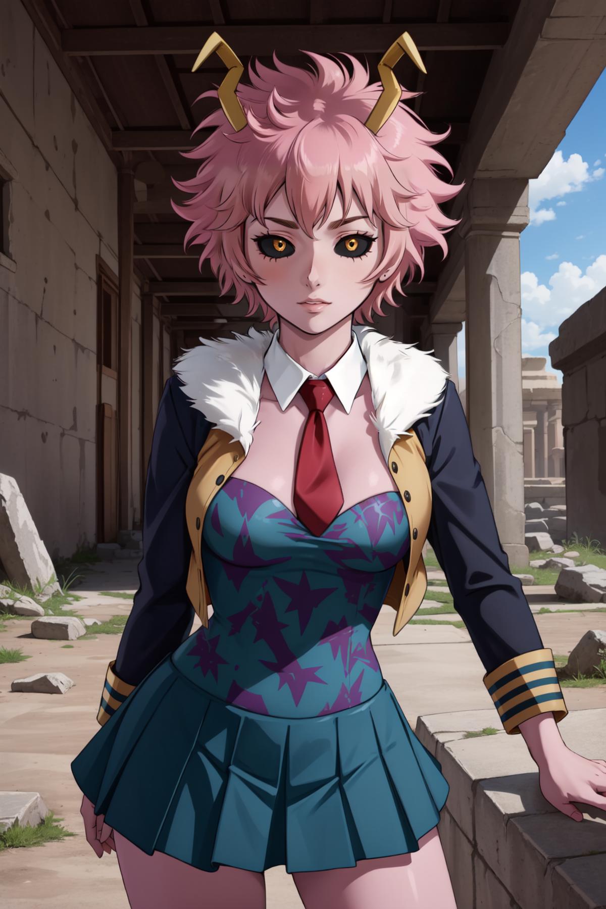 Ashido Mina 芦戸三奈 / My Hero Academia image by PettankoPaizuri