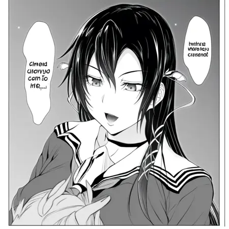 Himekami Lizel from Maou Gakuen Rebel manga