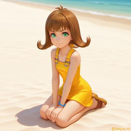 Selphie (Kingdom hearts 1 version) illustrious