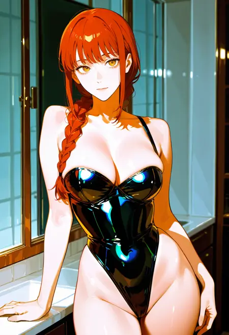 Latex Highleg Leotard