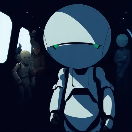 Marvin - The Paranoid Android - The Hitchhiker's Guide to the Galaxy