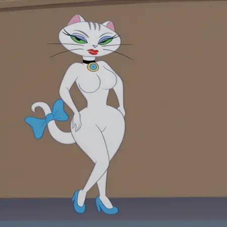 gal cat (tom and jerry: blue cat blues)