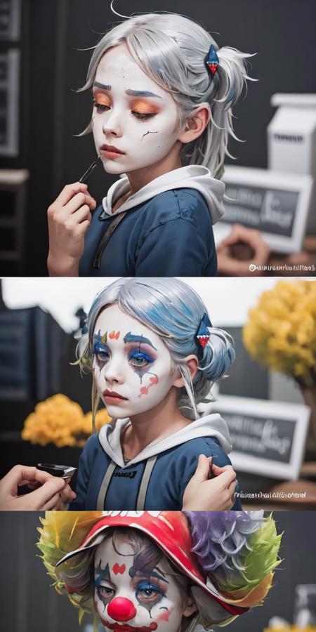 Clown Makeup Meme Concept Lora V1