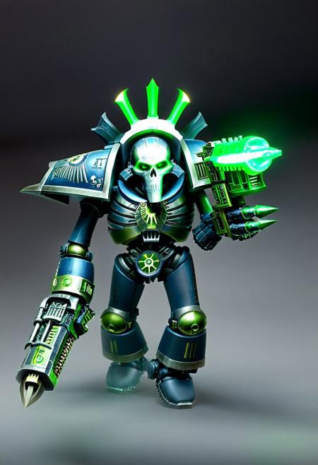 Absurdres, score_9_up, source: Games Workshop, Warhammer 40K, the Necrons, volumetric lighting, project unreal engine, perfect anatomy, perfect hands,