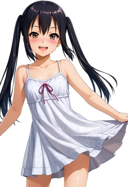 Nakano Azusa (Menyoujan style) | Pony XL | K-On!