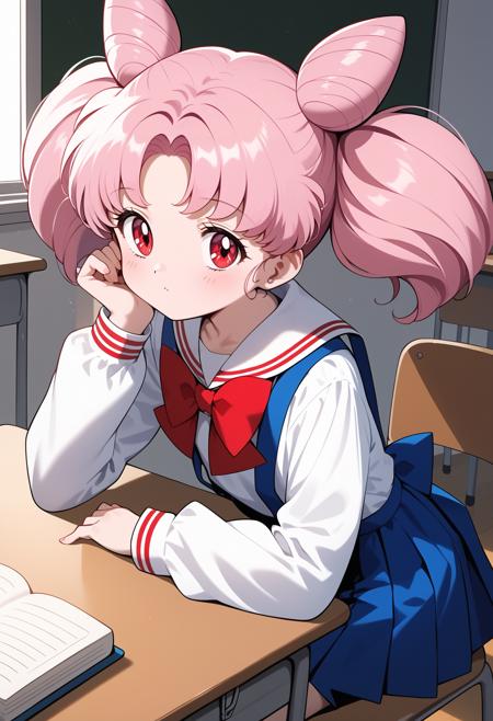 aacusa, short hair, pink hair, cone hair bun, twintails, hairpin, circlet, earrings, red eyes, pink choker, pink sailor collar, red bowtie, white shirt, elbow gloves, white gloves, pleated skirt, pink skirt aacusa, short hair, pink hair, cone hair bun, twintails, hairpin, circlet, earrings, red eyes, yellow choker, pink sailor collar, red bowtie, brooch, white shirt, see-through, elbow gloves, white gloves, pleated skirt, multicolored skirt, white bow aacusa, short hair, pink hair, cone hair bun, twintails, red eyes, serafuku, white sailor collar, red bowtie, white shirt, long sleeves, suspenders, blue skirt aacusa, short hair, pink hair, cone hair bun, twintails, red eyes, serafuku, red sailor collar, red bowtie, white shirt, short sleeves, blue skirt bbcusa, long hair, pink hair, cone hair bun, twintails, forehead mark, crystal earrings, red eyes, lipstick, breasts, black choker, black dress, see-through, long sleeves, side slit