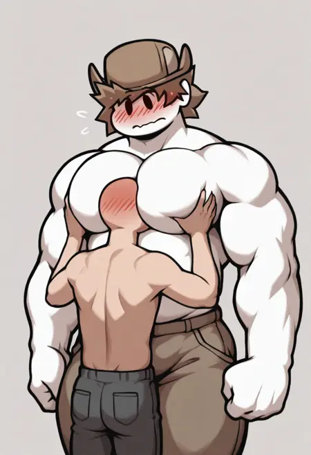 Pec Smothering / Head on Chest | Meme [ILLUSTRIOUS] by Mlaofmd
