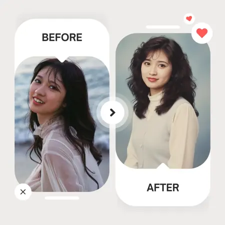 Mid-1980s yearbook style