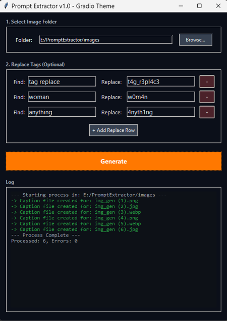 Prompt Extractor Prompt Extractor v1.0