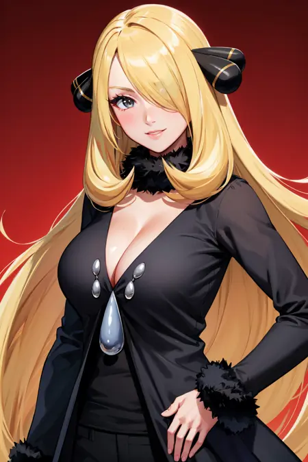 Cynthia/シロナ (Pokemon Diamond and Pearl) LoRA | 4 Outfits