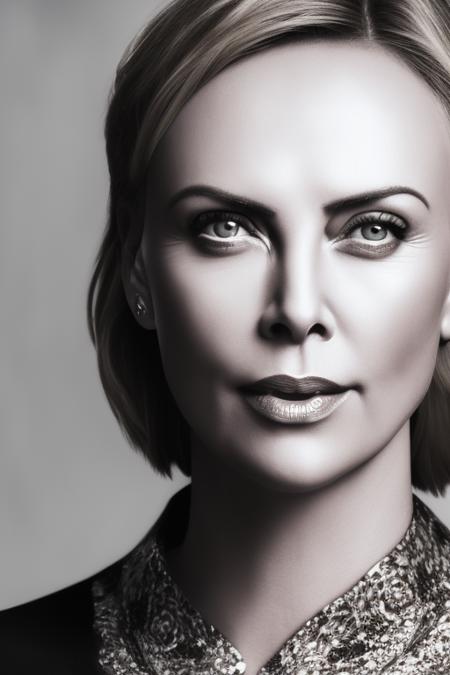 raw photo portrait, medium close shot, sd15-charlize-theron woman, (medium closeup:1.4), elegant, intricate, dslr, 8k, uhd, 1girl