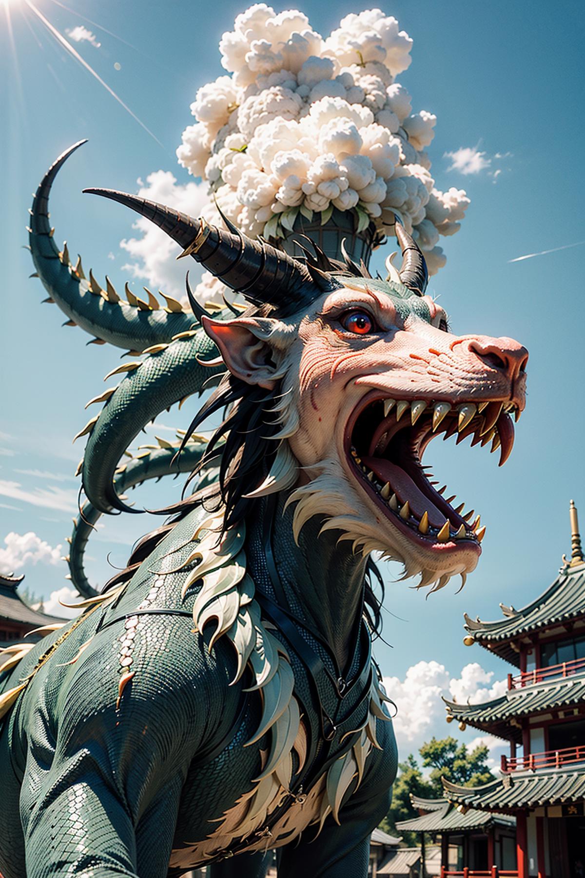 东方巨龙 Oriental giant dragon image by Shivae