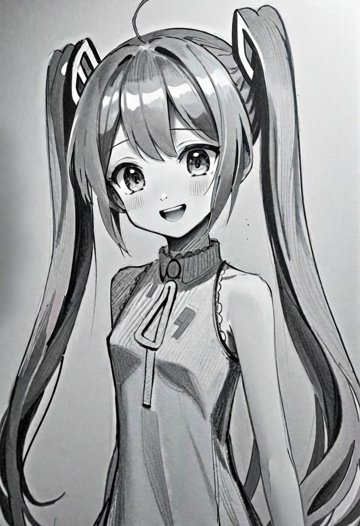 Hatsune Miku [Vocaloid] XL image by CitronLegacy