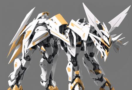 dramatic angle,dynamic angle,an extremely delicate and beautiful mecha, 8k wallpaper,masterpiece,best quality,((solo focus, :1.2)).illustration,mecha,(Centaur + mecha:1.2), A robot with four legs in the shape of a centaur,A mecha with four legs in the shape of a centaur,((four legs)),white + red body,black_background, weapon, v-fin, polearm, holding_weapon, solo, glowing, holding, spear, looking_at_viewer,, full_body,transparent_background, standing,Centaur,from side, ((realistic)),science fiction,