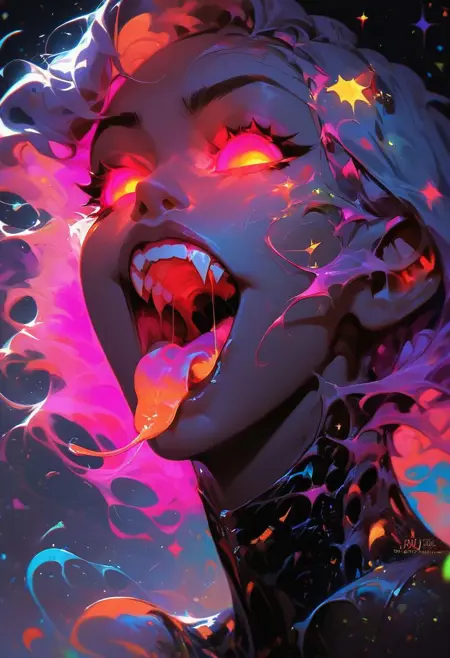 Vivid Neon Mess Style [PONY]