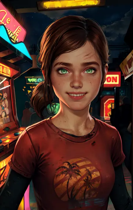 Ellie - The Last of Us 1 (ps3)/(ps4)