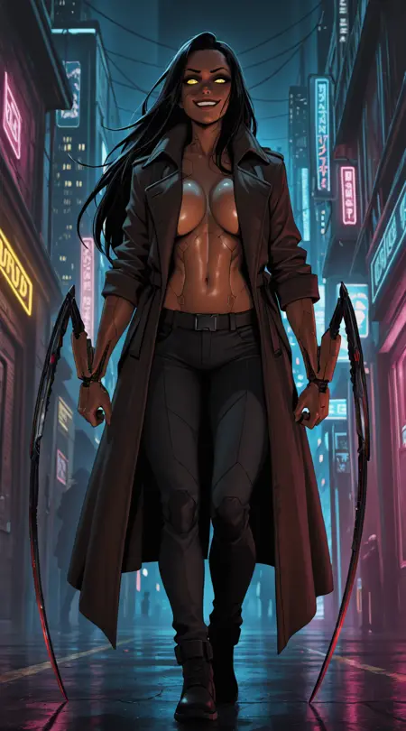 Mantis Blades(Cyberpunk)