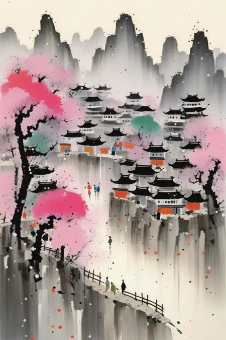Wu Guanzhong Style