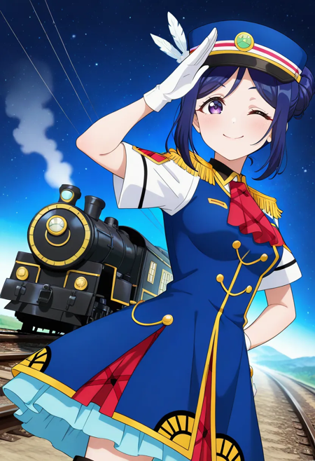 "HAPPT PARTY TRAIN" Outfit (Matsuura Kanan Ver.) / "HAPPT PARTY TRAIN"衣装(松浦果南) v1.0