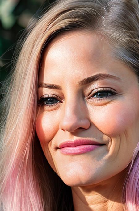 photo of a woman ijustineezari-1050-1200, ((wearing a pink bra)), 1girl,  natural  blonde hair, blue eyes,  eyeliner, fluttering hair, vibrance, ((masterpiece, best quality, hyper detailed, Cinematic light, intricate details, highres, 8k, extremely detailed)), detailed background, 8k uhd, dslr, soft lighting, high quality, film grain, Fujifilm XT3, shallow depth of field, natural light