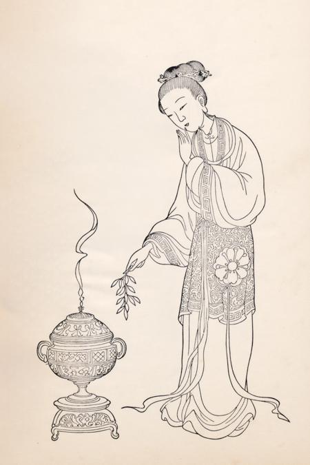 Flux-百美新咏图传-Illustrated Biographies of One Hundred Beauties with New Poems Flux-百美新咏图传