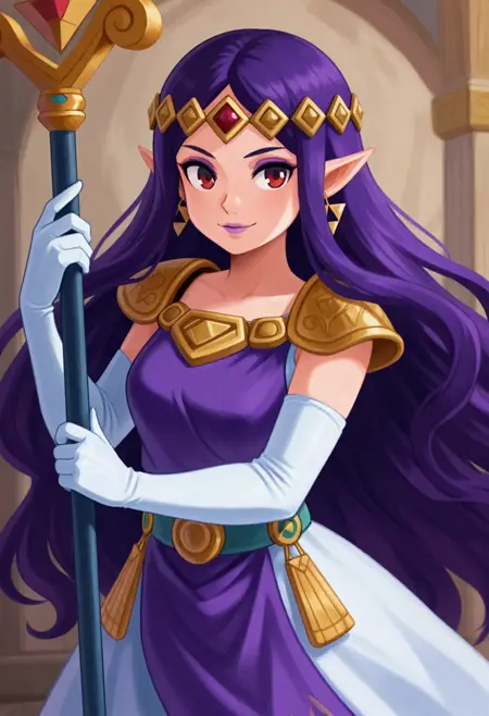 Hilda: Lorule Princess | ヒルダ (The Legend Of Zelda: A Link Between Worlds)