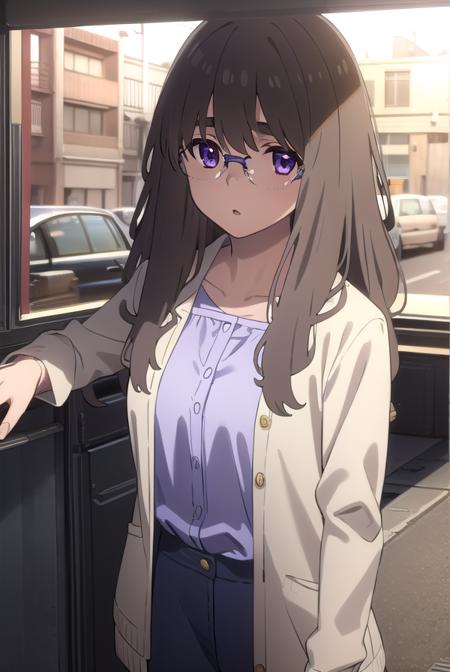 akaneaioi, <lora:akane aioi movie-lora-nochekaiser:1>,
akane aioi, long hair, brown hair, purple eyes, red eyes, glasses, thick eyebrows,
BREAK dress, white dress, cardigan, orange cardigan,
BREAK indoors,
BREAK looking at viewer, (cowboy shot:1.5),
BREAK <lyco:GoodHands-beta2:1>, (masterpiece:1.2), best quality, high resolution, unity 8k wallpaper, (illustration:0.8), (beautiful detailed eyes:1.6), extremely detailed face, perfect lighting, extremely detailed CG, (perfect hands, perfect anatomy),