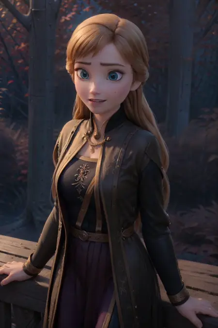 Frozen - anna - LoHa version