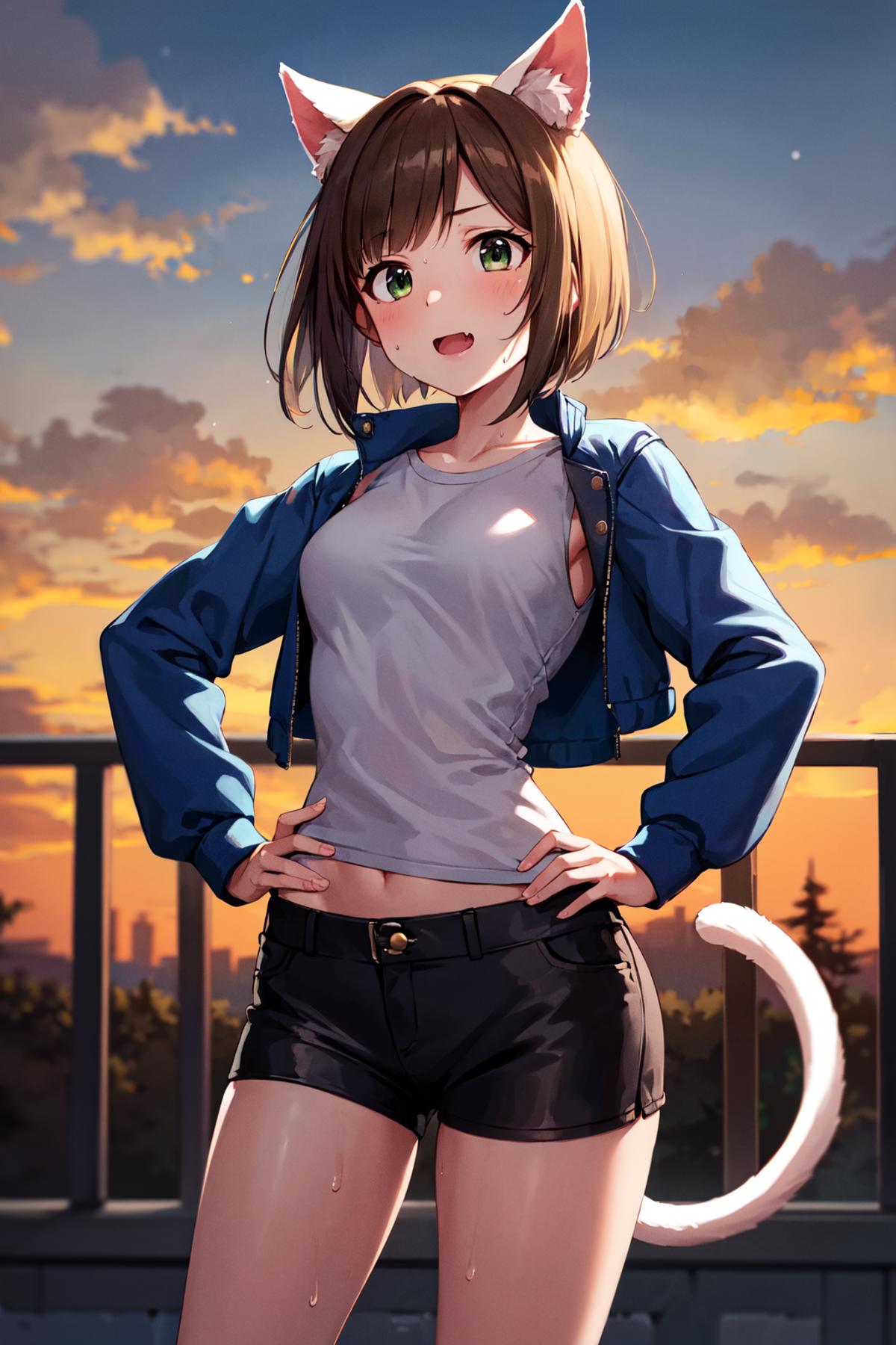 Maekawa Miku 前川みく / THE iDOLM@STER Cinderella Girls image by h_madoka