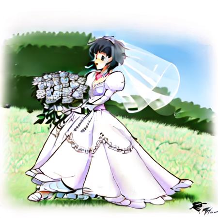 Ayumi's Wedding Dress - Okashina Futari V1
